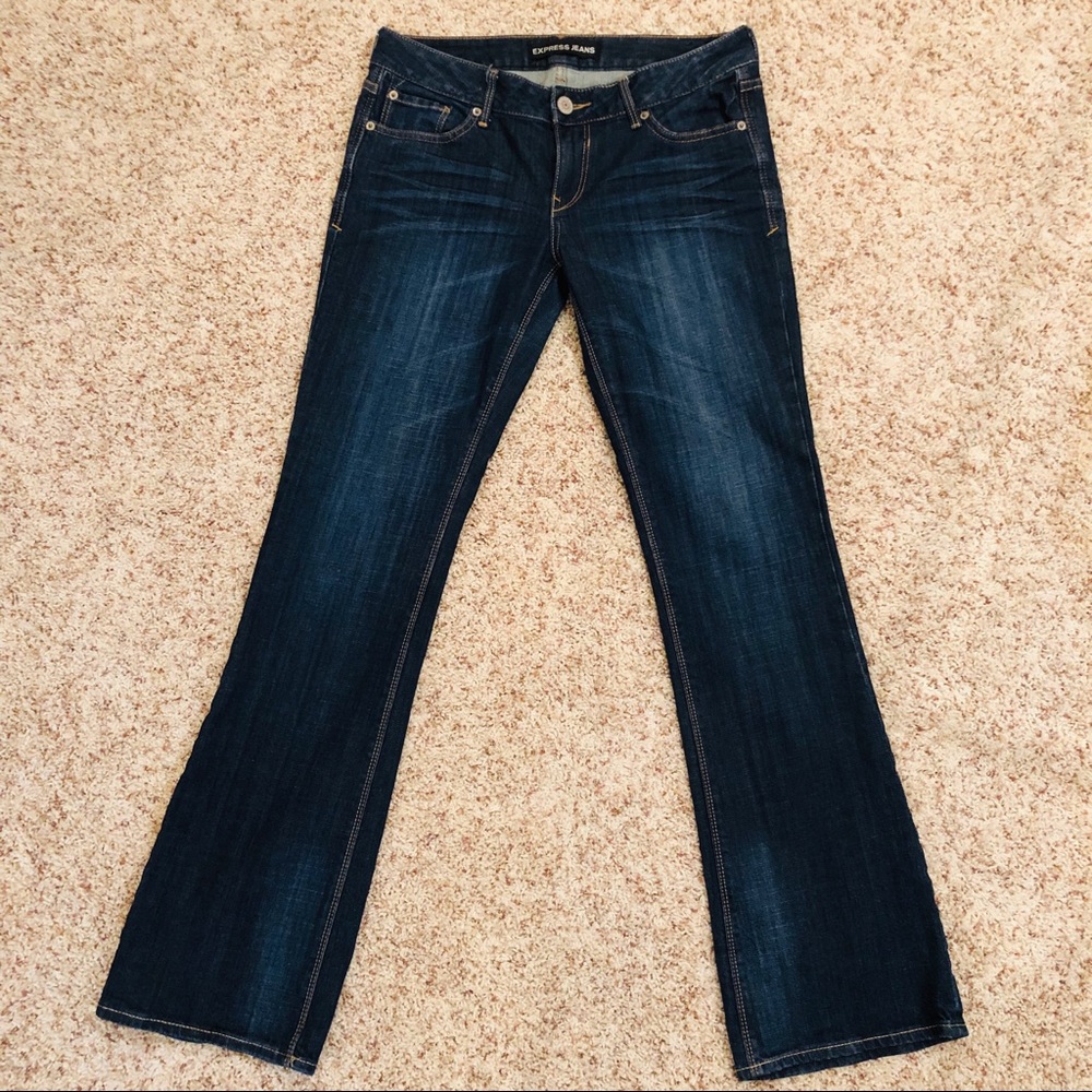 Express 6R Stella Bootcut Lowrise Jeans